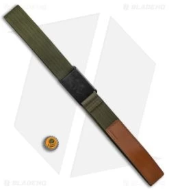 Argali Kodiak Knife Sharpener Belt Medium (Sage Green) -The Family Tools Shop Argali Kodiak Belt Medium Sage BHQ 139816 jr bottlecap
