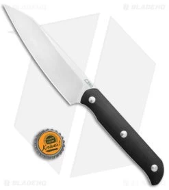 CJRB Silax Fixed Blade Knife Black G-10 (5.1" Satin) -The Family Tools Shop Artisan Cutlery Silax Fixed Blade Black G 10 Satin BHQ 138919 jr bottlecap