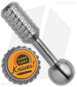 Audacious Concept Titanium 5.0 Magnetic Torx Bit Driver - Satin (3.00") 9 Audacious Concept Titanium 5.0 Magnetic Torx Bit Driver - Satin (3.00") -The Family Tools Shop AuCon Ti Knife Tool 5.0 BHQ 114427 jr bottlecap