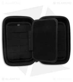 BRS Vault Nano Knife Case - Matte Black -The Family Tools Shop BRS Vault Nano Knife Case Hunter Black BHQ 175270 jr open