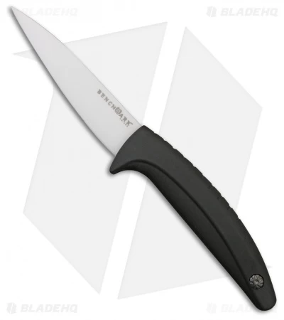 Benchmark Ceramic Paring Knife Black Rubber (4" Plain) 3 Benchmark Ceramic Paring Knife Black Rubber (4" Plain)