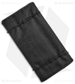 Blade HQ Jumbo Knife Roll Nylon Carry Case - Black W/Door Hooks -The Family Tools Shop Blade HQ Jumbo Roll Nylon Carry Case Black with Hooks BHQ 101144 jr back