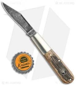 Boker Barlow Pocket Knife 2.625" Castle Wood 113941 -The Family Tools Shop Boker Barlow Castle Wood 113941 BHQ 105758 jr bottlecap