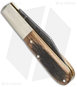 Boker Barlow Pocket Knife 2.625" Castle Wood 113941 -The Family Tools Shop Boker Barlow Castle Wood 113941 BHQ 105758 jr side