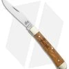 Boker Trapper Asbach Uralt Slip Joint Knife Oak Wood (3.3" Satin) -The Family Tools Shop Boker Trapper Asbach Uralt SJ Oak Wood Satin BHQ 137741 jr