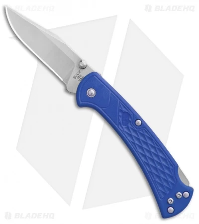 Buck Knives Buck 112 Slim Select Lockback Knife Blue GFN (3" Satin) 3 Buck Knives Buck 112 Slim Select Lockback Knife Blue GFN (3" Satin)