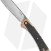 Buck Knives Buck 263 Hiline XL Frame Lock Knife Black Micarta/Copper Al (3.75" SW) 0263CPS1