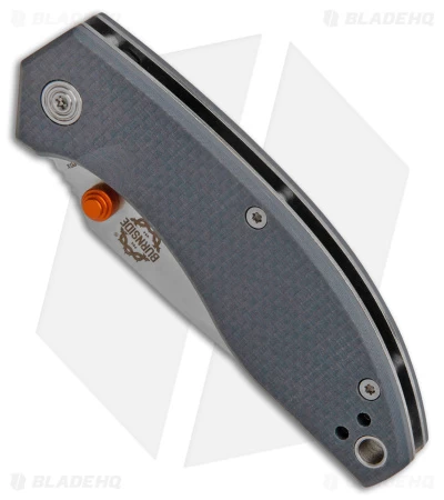 Burnside Knives Carmen Liner Lock Knife Gray G-10 (2.6" Satin) 4 Burnside Knives Carmen Liner Lock Knife Gray G-10 (2.6" Satin) - Image 2