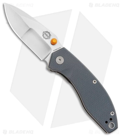 Burnside Knives Carmen Liner Lock Knife Gray G-10 (2.6" Satin) 3 Burnside Knives Carmen Liner Lock Knife Gray G-10 (2.6" Satin)