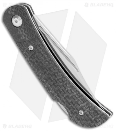 CIVIVI Rustic Gent Lock Back Knife Black Micarta/CF (2.97" Satin D2) C914D 5 CIVIVI Rustic Gent Lock Back Knife Black Micarta/CF (2.97" Satin D2) C914D - Image 3