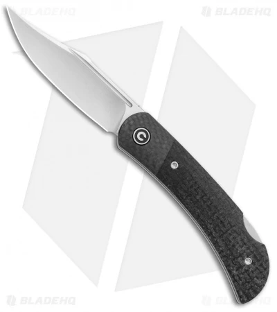 CIVIVI Rustic Gent Lock Back Knife Black Micarta/CF (2.97" Satin D2) C914D 3 CIVIVI Rustic Gent Lock Back Knife Black Micarta/CF (2.97" Satin D2) C914D
