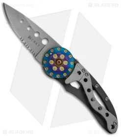 The Family Tools Shop 25 CRKT Van Hoy Snap Fire Folding Knife (2.3" Bead Blast Serr) 5011