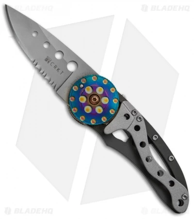 CRKT Van Hoy Snap Fire Folding Knife (2.3" Bead Blast Serr) 5011 3 CRKT Van Hoy Snap Fire Folding Knife (2.3" Bead Blast Serr) 5011