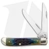Case Cutlery Mini Trapper Knife 3.5" Purple Tribal Jigged Bone (6207W SS)