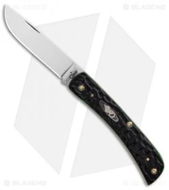 Case Sod Buster Jr Pocket Knife 3.625" Hunter Green Jigged Bone 87081