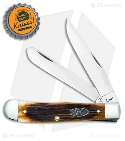 Case Trapper Knife 4.25" Antique Barnboard Jigged Bone (6254 SS) 25151 6 Case Trapper Knife 4.25" Antique Barnboard Jigged Bone (6254 SS) 25151 - Image 4