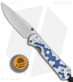 Chris Reeve Small Sebenza 21 Knife CGG Small Circuits (2.94" Stonewash) -The Family Tools Shop Chris Reeve Small Sebenza 21 CGG small circuits satin BHQ 80793 er bottlecap