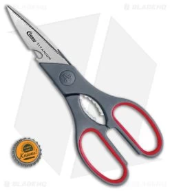 Clauss True Prof 8.25in Shears Gray/Red CL18052 Utility Scissors -The Family Tools Shop Clauss 8 in True Prof BHQ 134600 td size