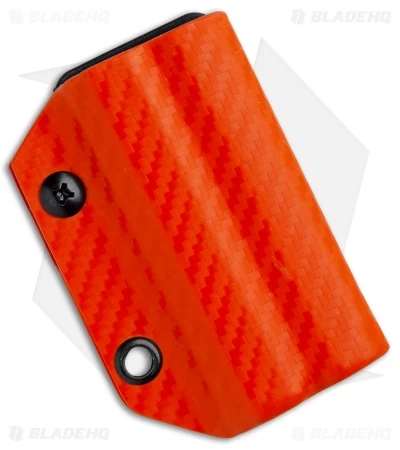 Clip & Carry Kydex Sheath Keychain For Leatherman Wingman (Orange CF) 3 Clip & Carry Kydex Sheath Keychain For Leatherman Wingman (Orange CF)