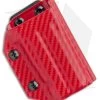 Clip & Carry Leatherman Surge Sheath - Red CF Print Kydex