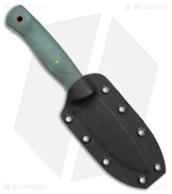 Cypress Creek Knives Canadian TT Fixed Blade Knife Quilted Maple (3.7" Satin) -The Family Tools Shop Cypress Creek Knives Canadian TT Fixed Blade Quilded Maple Satin BHQ 178895 jr sheath