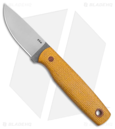 Cypress Creek Knives Forager TT Fixed Blade Knife Philellow Burlap (3" Satin) 3 Cypress Creek Knives Forager TT Fixed Blade Knife Philellow Burlap (3" Satin)