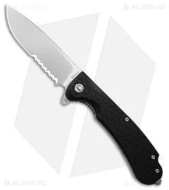 Daggerr Discover Knives Wocket Liner Lock Knife Black FRN (3.5" Stonewash)