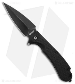 Daggerr Discover Knives Urban2 Liner Lock Knife Black FRN (3.5" Black)