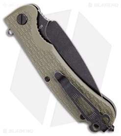 Daggerr Discover Knives Urban2 Liner Lock Knife Olive FRN (3.5" Black) 7 Daggerr Discover Knives Urban2 Liner Lock Knife Olive FRN (3.5" Black) -The Family Tools Shop Daggerr Discover Knives Urban2 Liner Lock Knife Olive FRN Black BHQ 180541 KC side