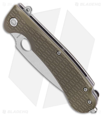 Daggerr Discover Knives Resident Liner Lock Knife Olive FRN (3.5" Stonewash) 4 Daggerr Discover Knives Resident Liner Lock Knife Olive FRN (3.5" Stonewash) - Image 2