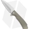 Daggerr Discover Knives Urban2 Liner Lock Knife Olive FRN (3.5" Stonewash) 2 Daggerr Discover Knives Urban2 Liner Lock Knife Olive FRN (3.5" Stonewash) -The Family Tools Shop Daggerr Discover Knives Wocket Olive SW WKFRNOLSWSR BHQ 180550 KC