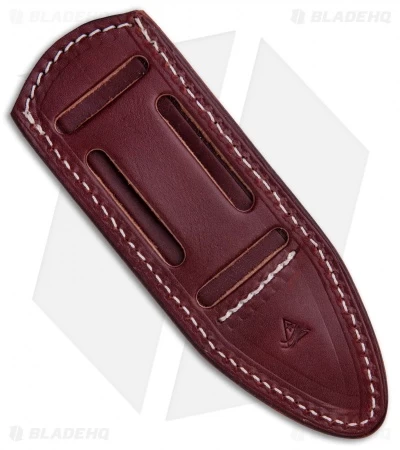 Delta Sheath Delta Shield Fixed Blade Sheath - Burgundy 4 Delta Sheath Delta Shield Fixed Blade Sheath - Burgundy - Image 2