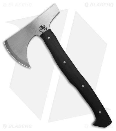 Drifter Blades 12" Satin Finish Bruin Tomahawk - Black G-10 Titanium Pins 3 Drifter Blades 12" Satin Finish Bruin Tomahawk - Black G-10 Titanium Pins