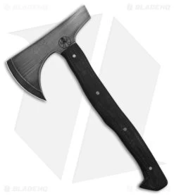 Drifter Blades 12" Bruin Tomahawk - Black G-10 Titanium Pins