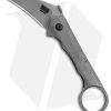 Driver Defense Custom Telson Folding Karambit Knife Titanium (2.25" Stonewash)