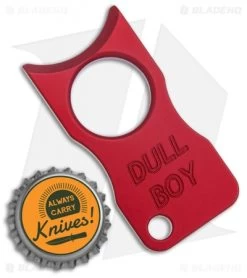 Dull Boy Blades Aluminum Horns Knuckle Red (1/4" Anodized Aluminum) -The Family Tools Shop Dull Boy Blades Aluminum Horns Knuck Quarter Inch Red Anodized BHQ 136363 jr bottlecap