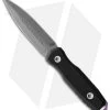 EOS Mini Thresher Fixed Blade Black G-10 Purple Spike (3" Sasha)