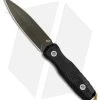 EOS Mini Thresher Fixed Blade Knife Black (3.6" OD Green) W/ Custom Sheath -The Family Tools Shop EOS Mini Thresher Spike Fixed Blade OD Green Sheath 1303 S BHQ 120710 jr