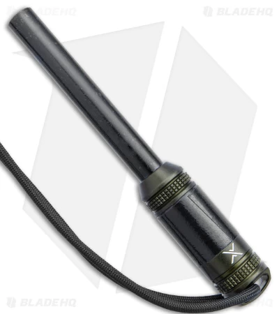 Exotac FireROD XL Fire Starter Ferro Rod W/ Storage Capsule (OD Green) 3 Exotac FireROD XL Fire Starter Ferro Rod W/ Storage Capsule (OD Green)