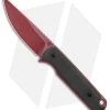 Ferrum Forge Pro Series Red Force Lackey Fixed Blade Knife Black G-10