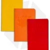 Field Notes Fall Autumn Trilogy 3-Pack Notebooks - Ruled