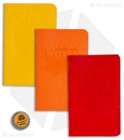Field Notes Fall Autumn Trilogy 3-Pack Notebooks - Ruled -The Family Tools Shop Field Notes Fall Autumn Trilogy Ruled 3 Pack FNC 44 BHQ 134550 jr bottlecap