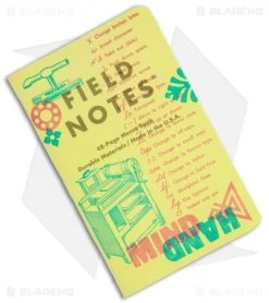 Field Notes Memo Ruled 3-Pack - United States Of Letterpress FNC-48c 14 Field Notes Memo Ruled 3-Pack - United States Of Letterpress FNC-48c -The Family Tools Shop Field Notes Memo Ruled 3 Pack United States Letterpess FNC 48C BHQ 119816 jr yellow