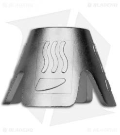 FireCone Alcohol Burner Stove & Fire Starter - Polished Stainless Steel -The Family Tools Shop FireCone Stove Fire Starter UFCP BHQ 37772 jr top