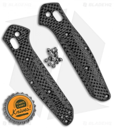 Flytanium Carbon Fiber Handle Kit For Benchmade 940 Osborne Series 4 Flytanium Carbon Fiber Handle Kit For Benchmade 940 Osborne Series - Image 2