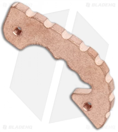 Flytanium Custom Copper Backspacer For Spyderco Shaman - Stonewash 4 Flytanium Custom Copper Backspacer For Spyderco Shaman - Stonewash - Image 2