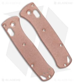 Flytanium Copper Scales For Benchmade Mini Bugout Knife - Antique Stonewash