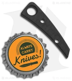 Flytanium Custom Carbon Fiber Back Spacer For Pilar III Knife -The Family Tools Shop Flytanium Custom CF Back Spacer for Pillar III Knife BHQ 178493 jr bottlecap