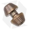 Flytanium Custom Titanium Thumb Stud For Demko AD20.5 Knife (Bronze) -The Family Tools Shop Flytanium Custom Ti Thumbstud Demko AD 20.5 Bronze BHQ 176629 jr