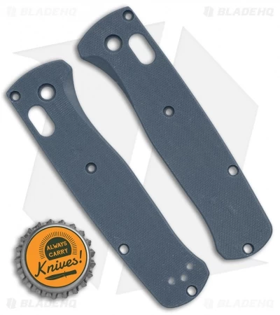 Flytanium Classic G-10 Scales For Benchmade Bugout Knife - Slate Blue 4 Flytanium Classic G-10 Scales For Benchmade Bugout Knife - Slate Blue - Image 2